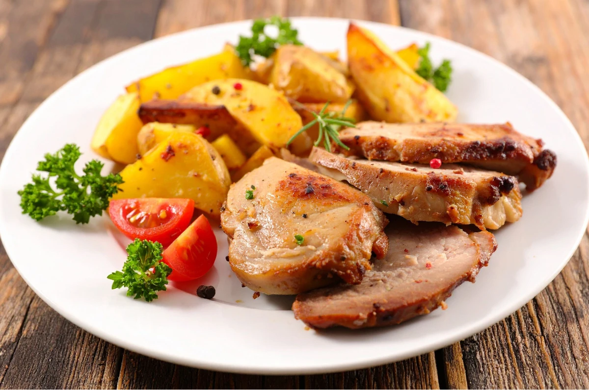 Grilled Chicken Roasted